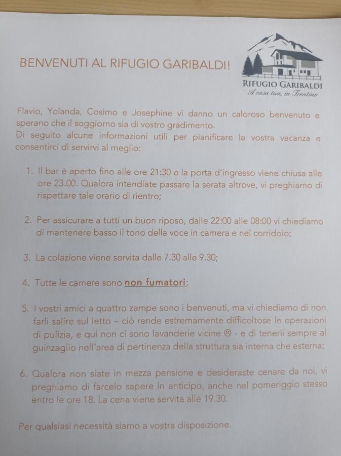 Rifugio Garibaldi Ледро Екстер'єр фото
